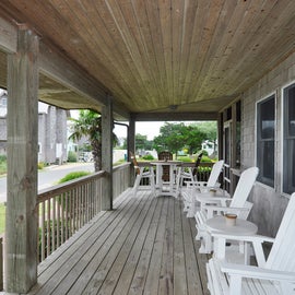 Front Porch with Water View