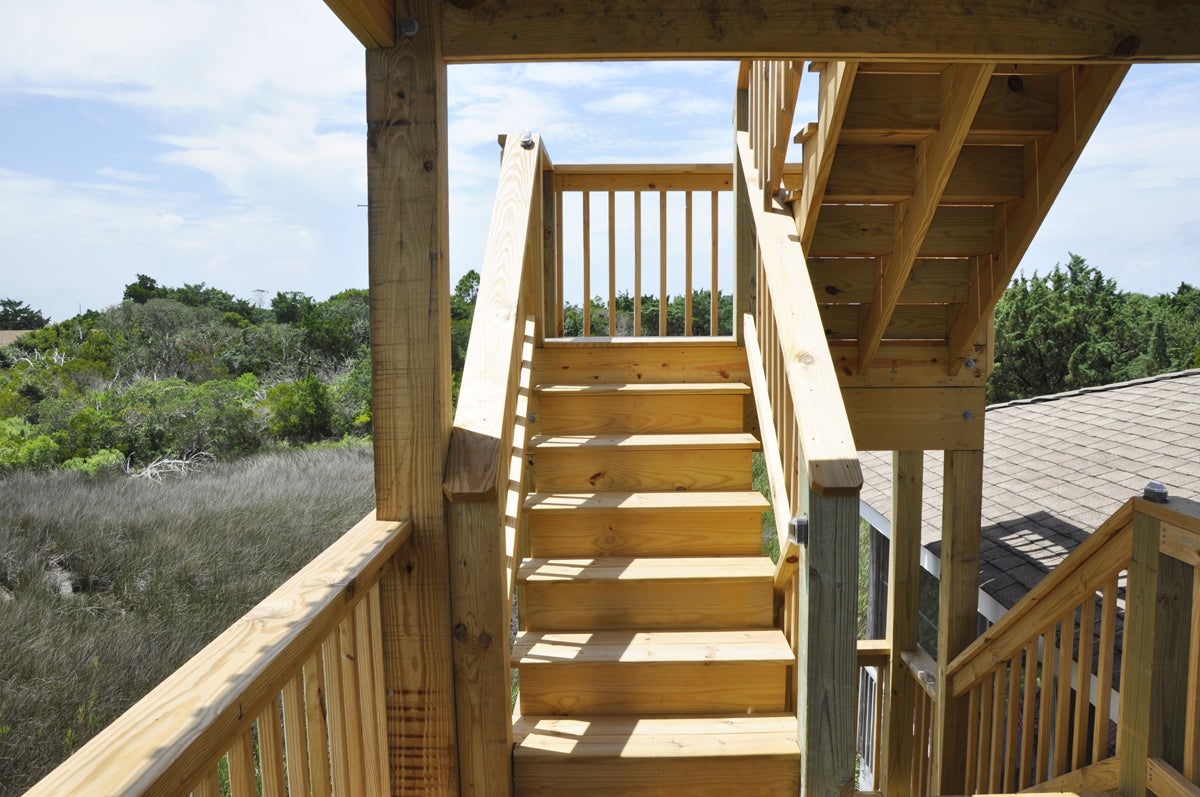 Stairs Leading to Lookout Deck
