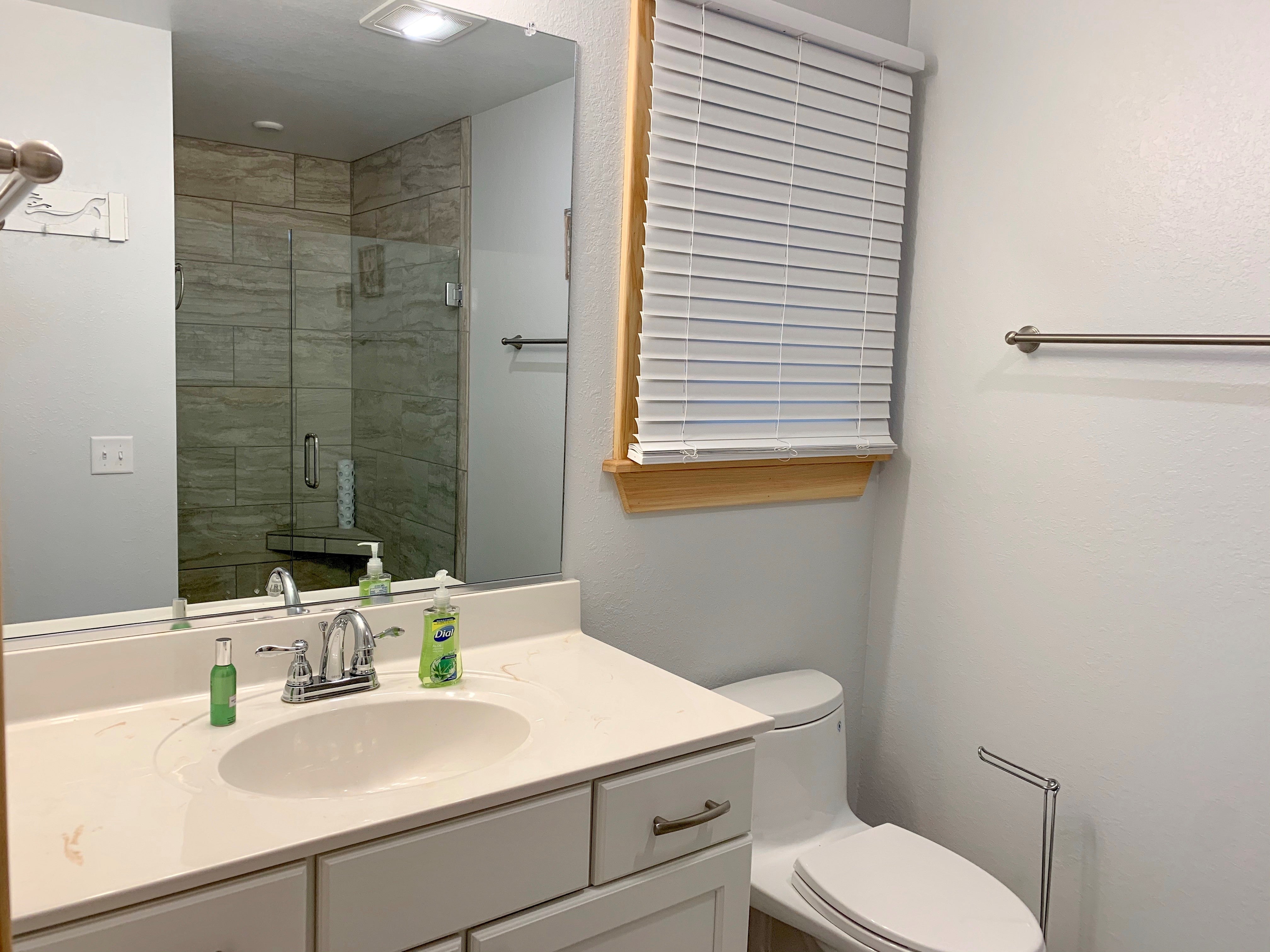 Master Bathroom with Shower Only