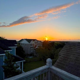 Sunset View from Lookout Deck