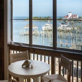 Screened Porch with Harbor View, Second Floor