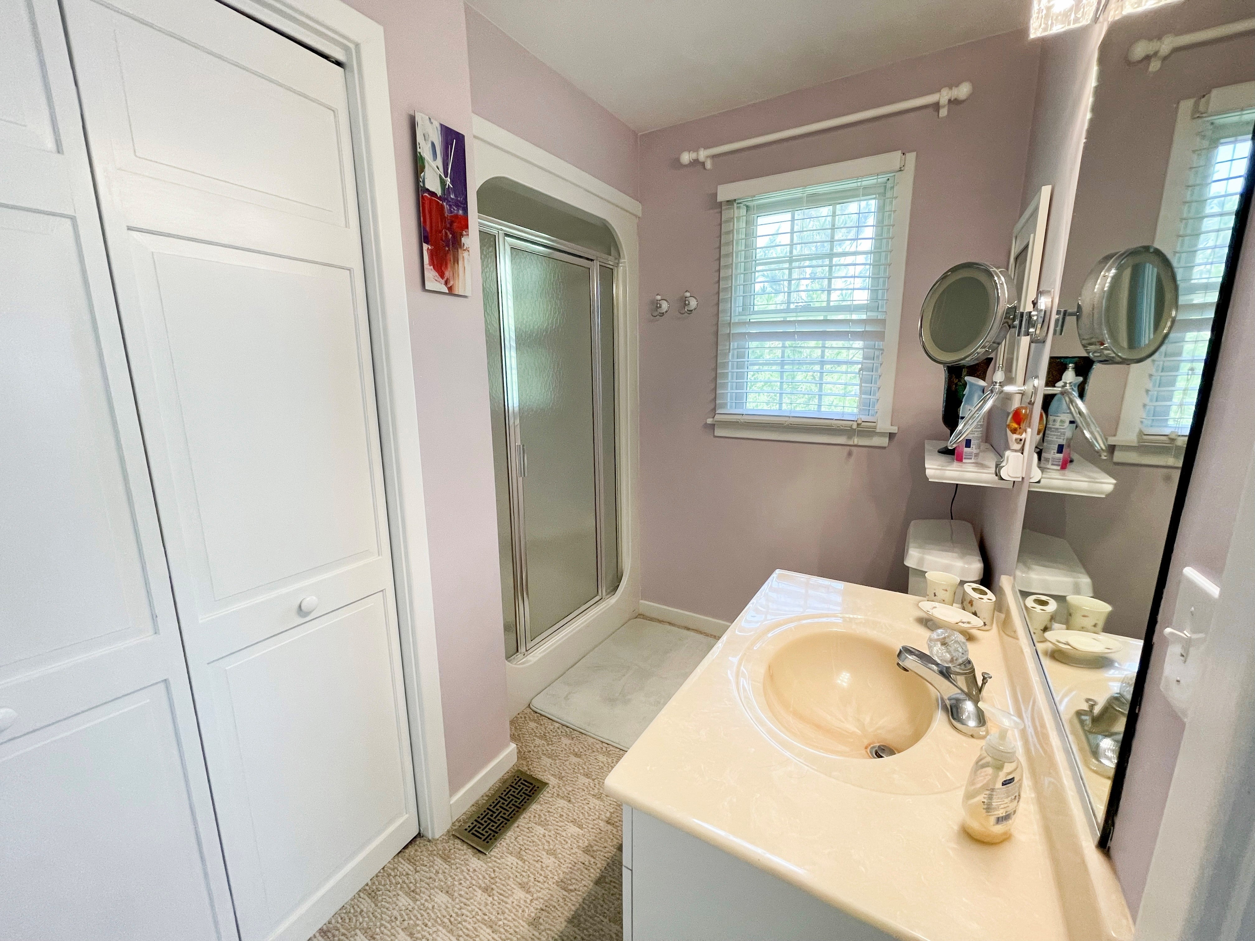 Primary Bathroom with Shower, First Floor