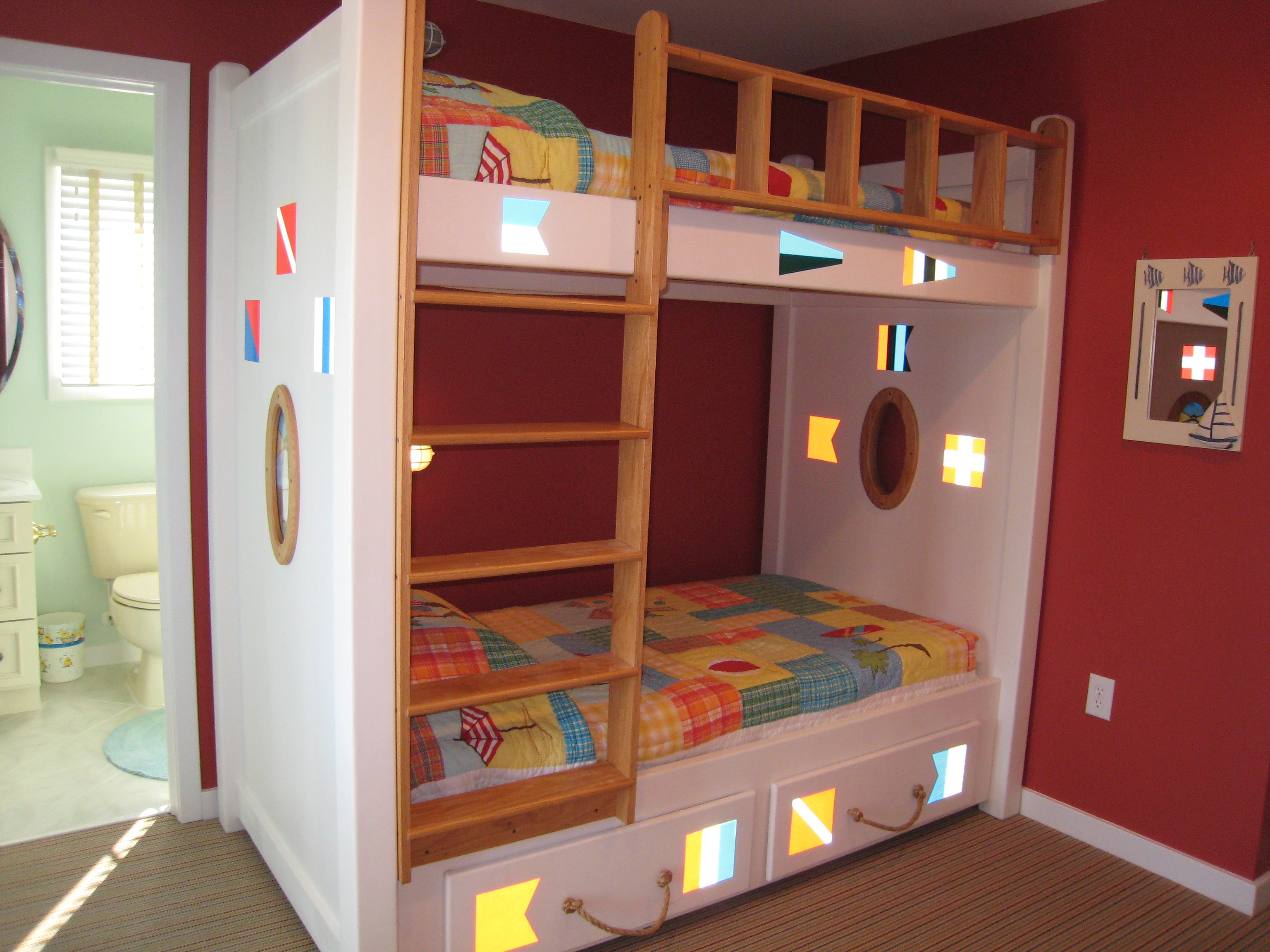 Primary Bedroom 3 with Bunk Set, TVDVD, First Floor with Porch Access