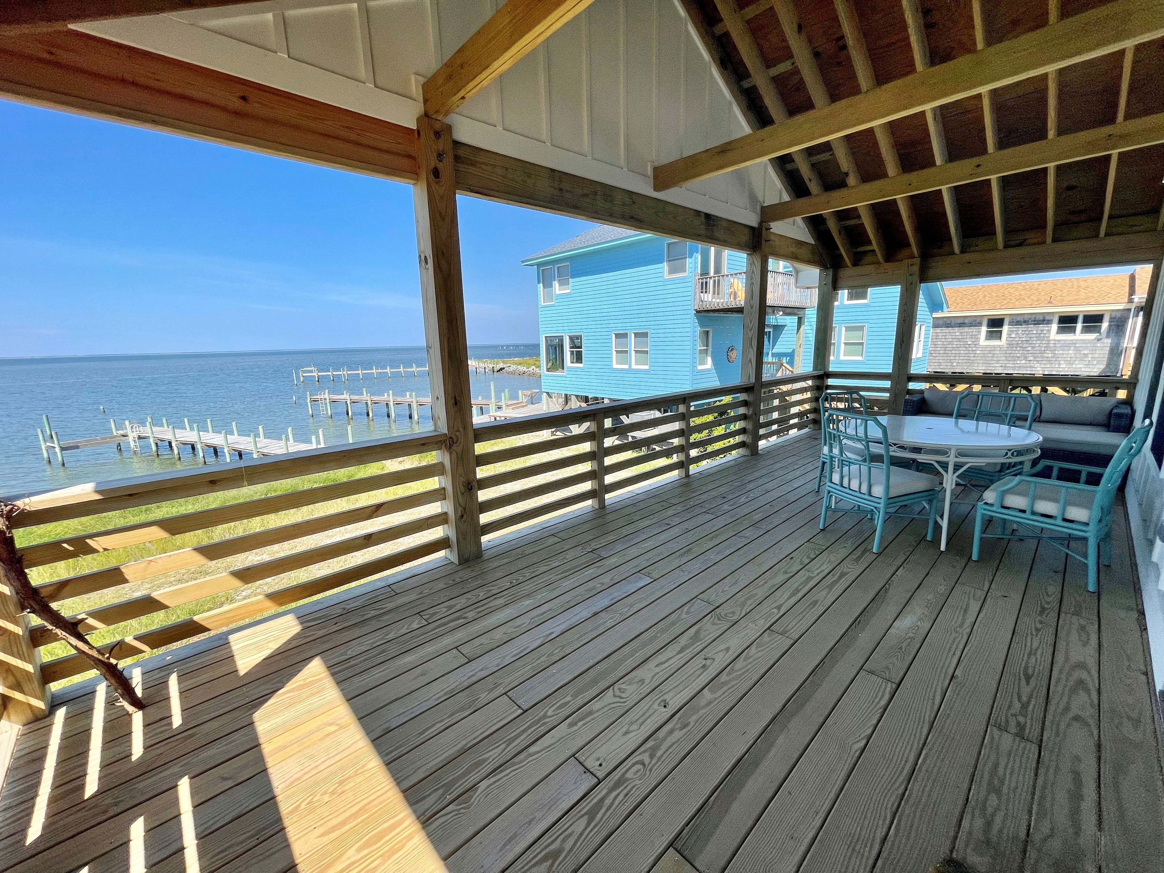 Waterfront Covered Porch