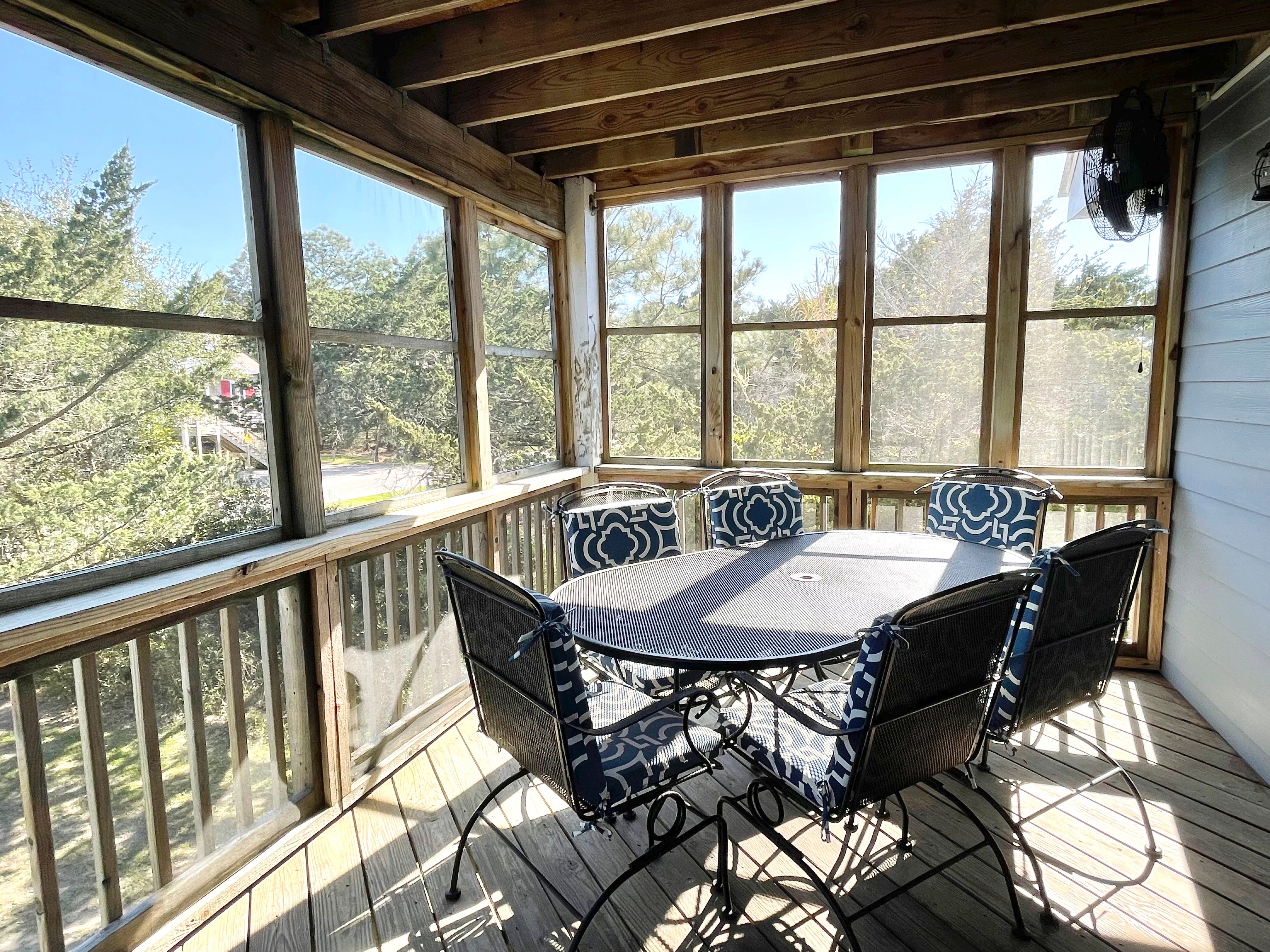 Screened Porch Dining Table