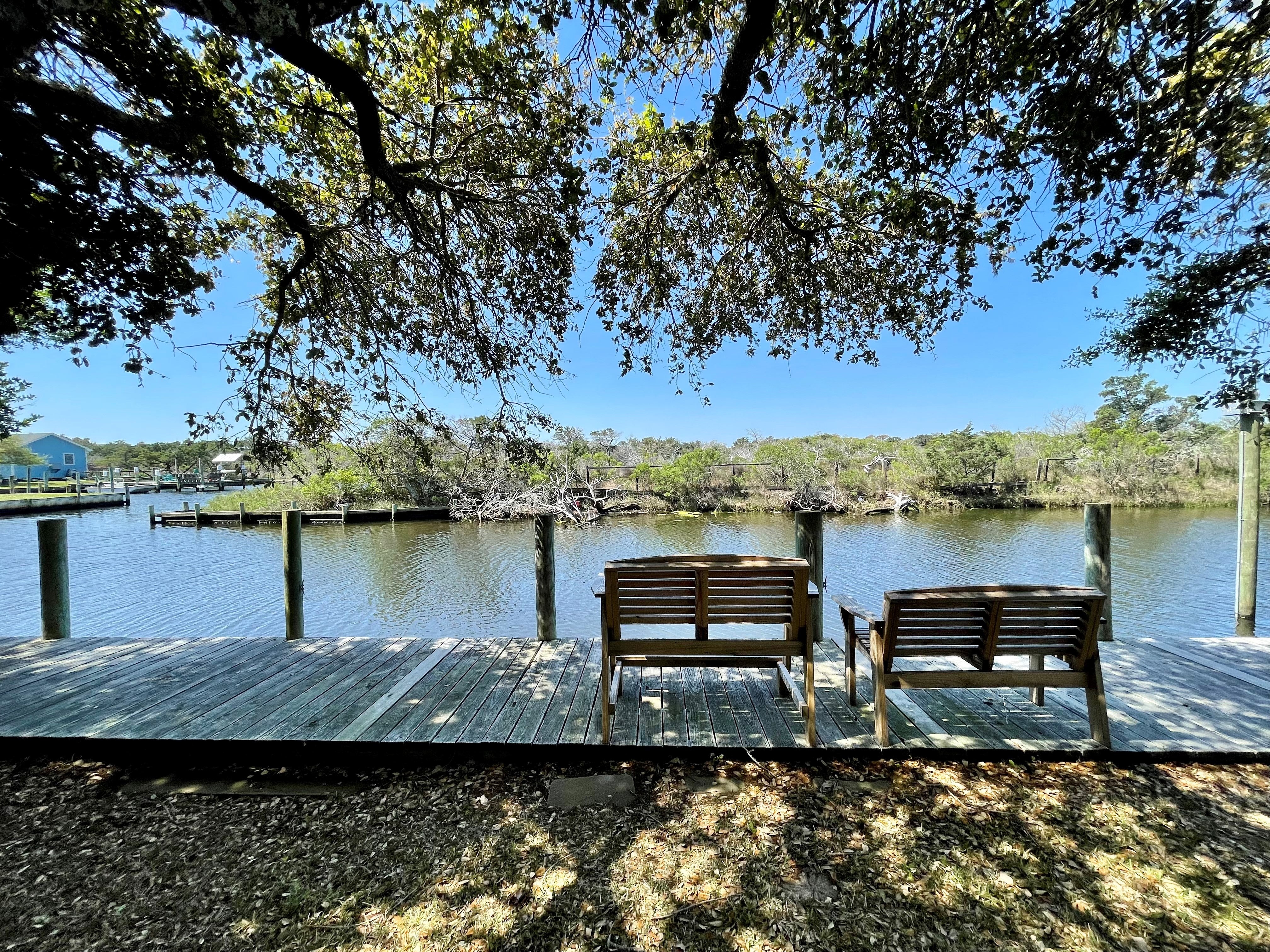 Seating on Dock