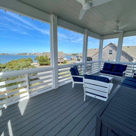 Second Floor Deck with Silver Lake View