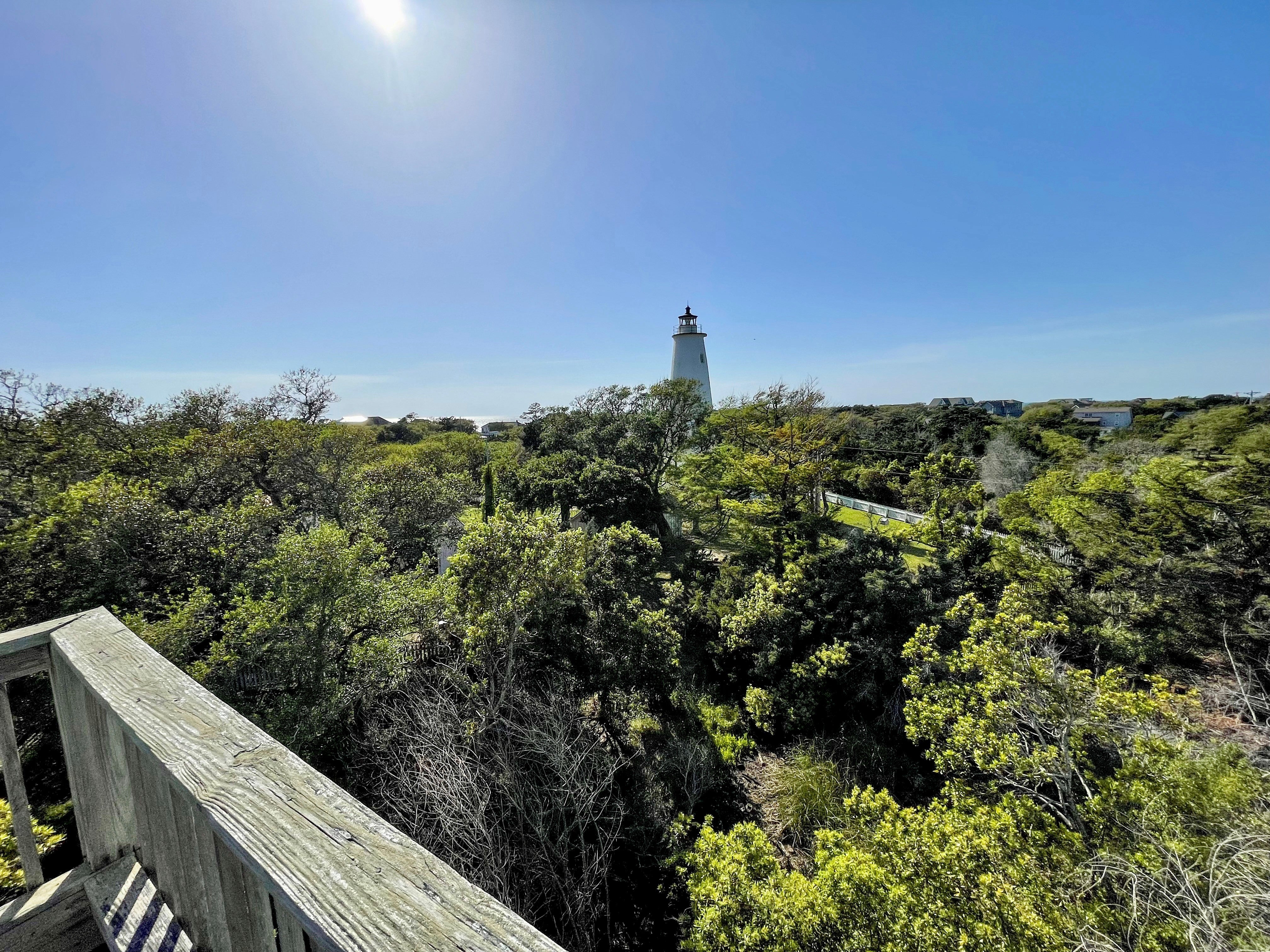 Lookout Deck view of Lighthouse