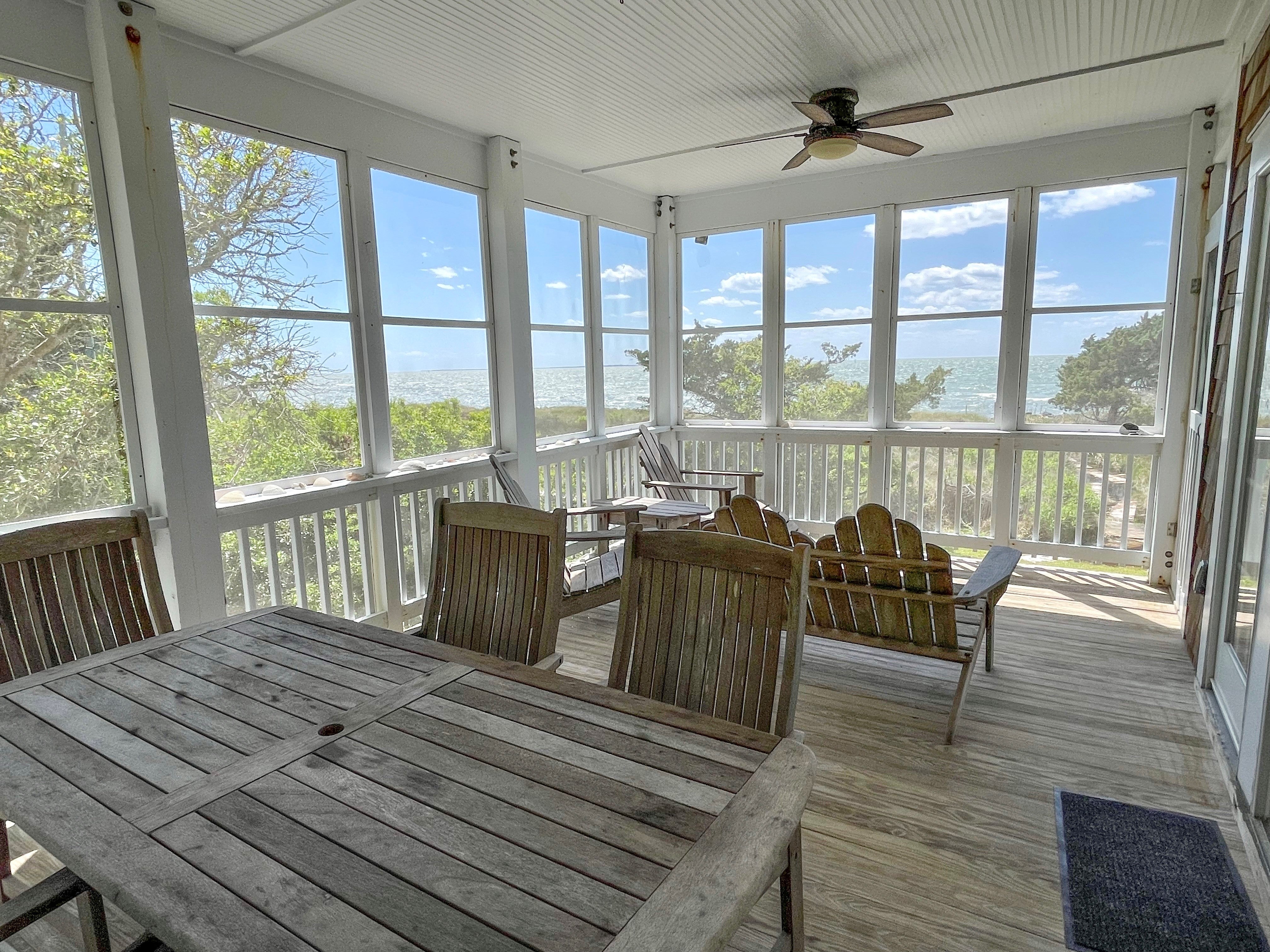 Screened Porch View, First Floor - Sounds Perfect