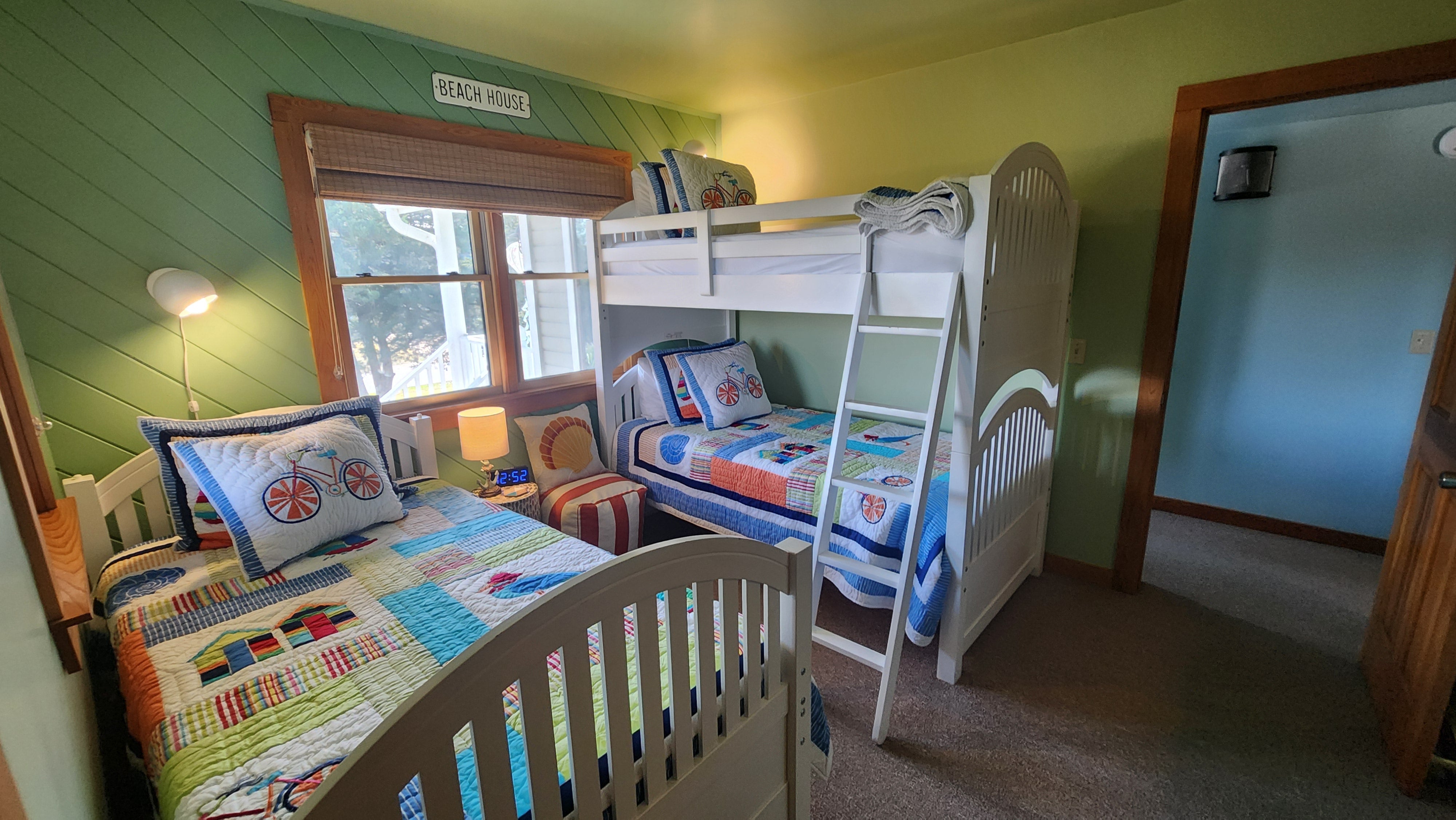 Bedroom with Bunk Bed and Twin, First Floor