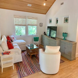 Living Area with TVDVD, Screened Porch Access