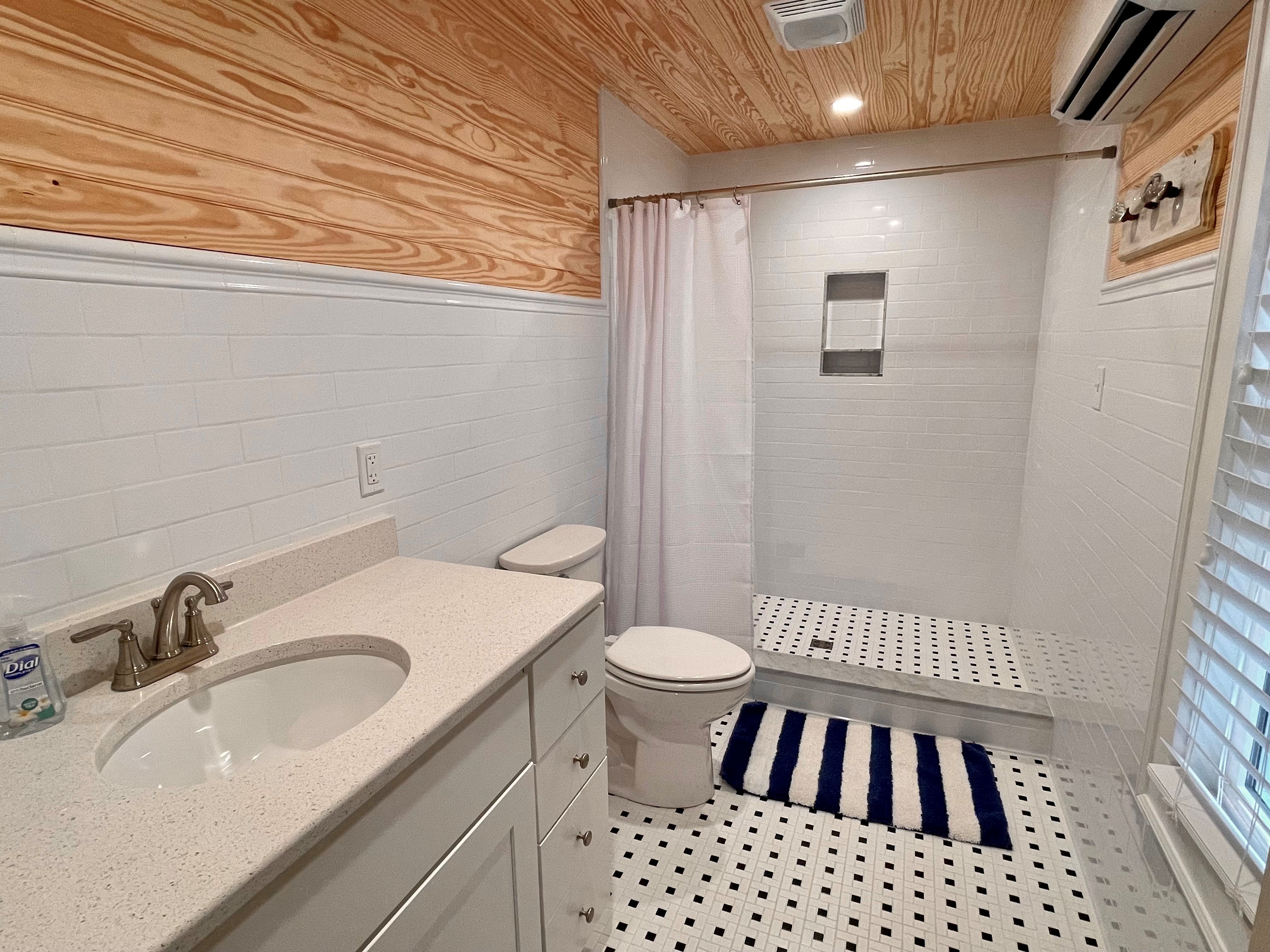 Master Bath with Shower Only, First Floor