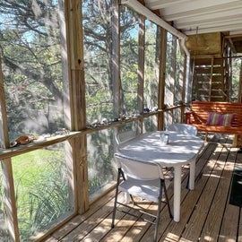 Screened Porch, First Floor