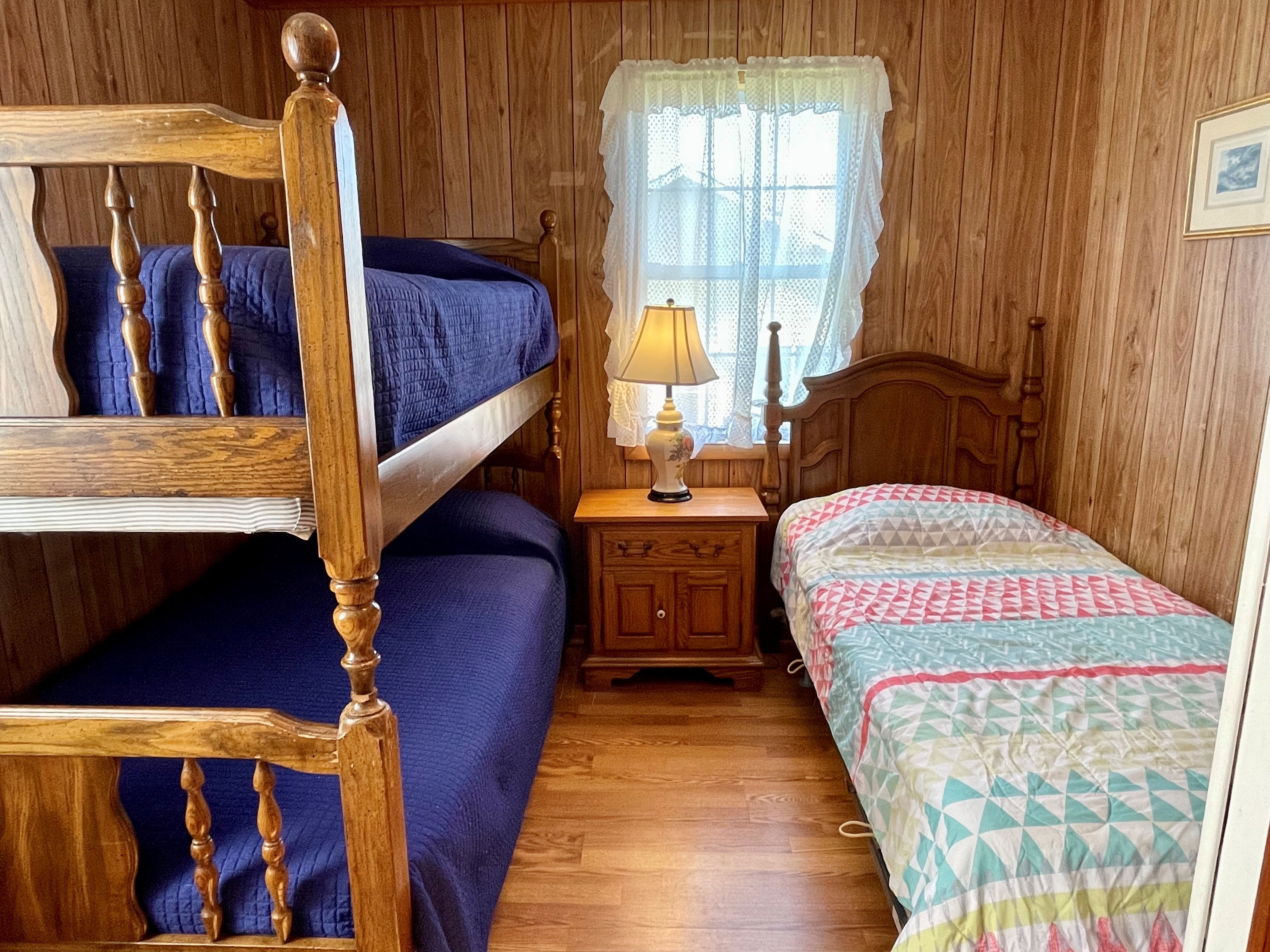 Bunk and Twin Bedroom