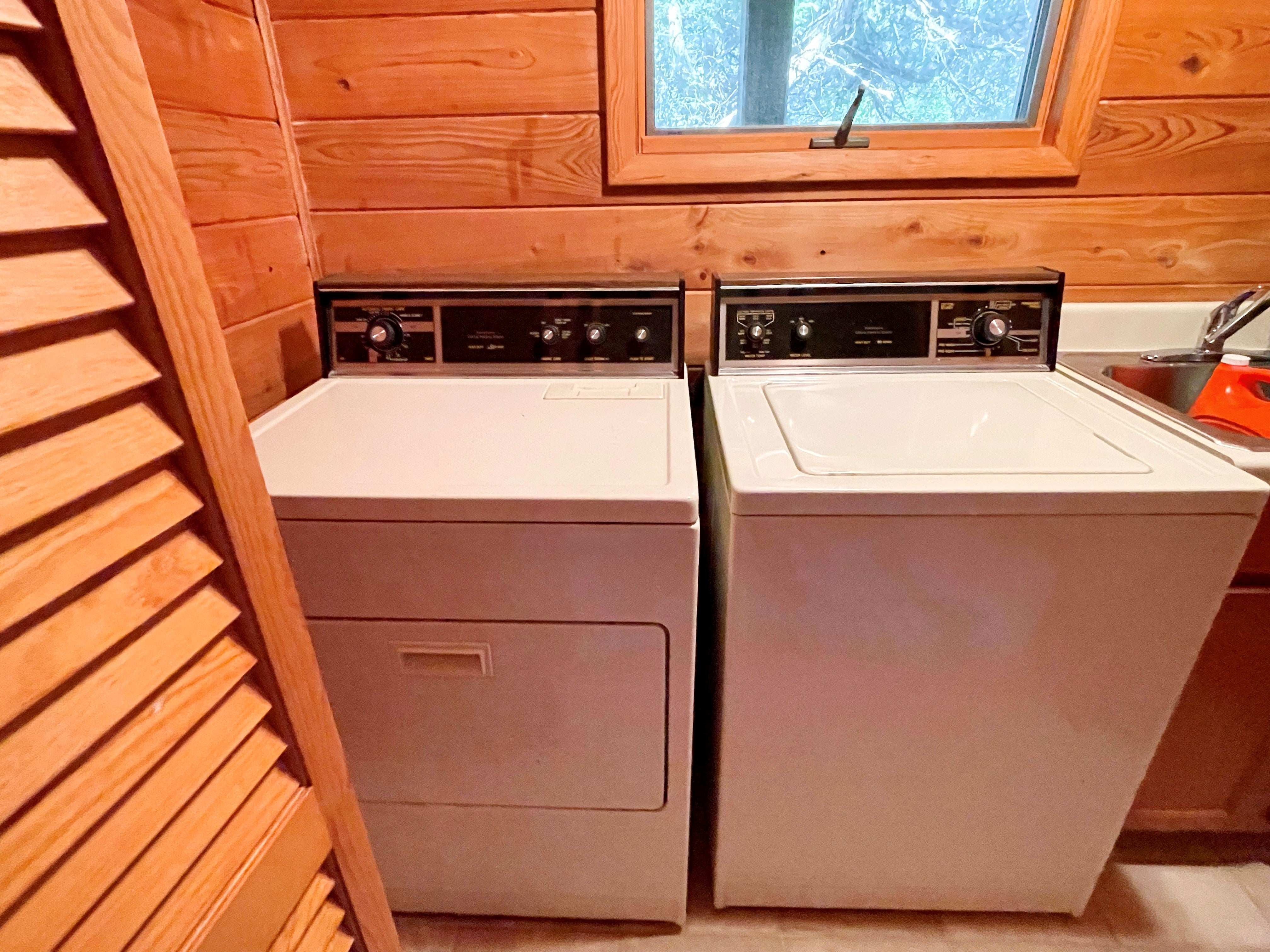 Washer Dryer and Sink Closet, First Floor