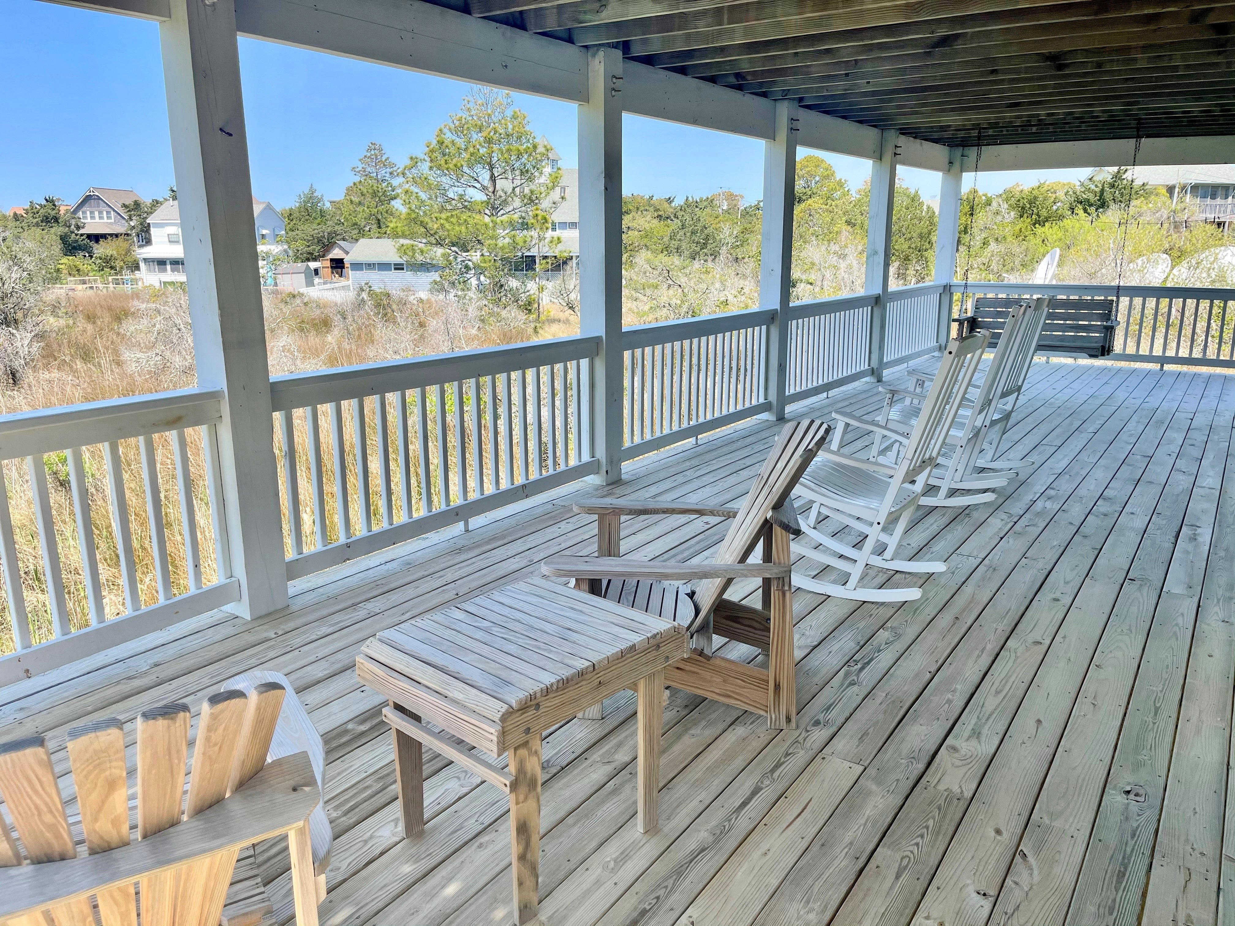 Covered Deck, First Floor