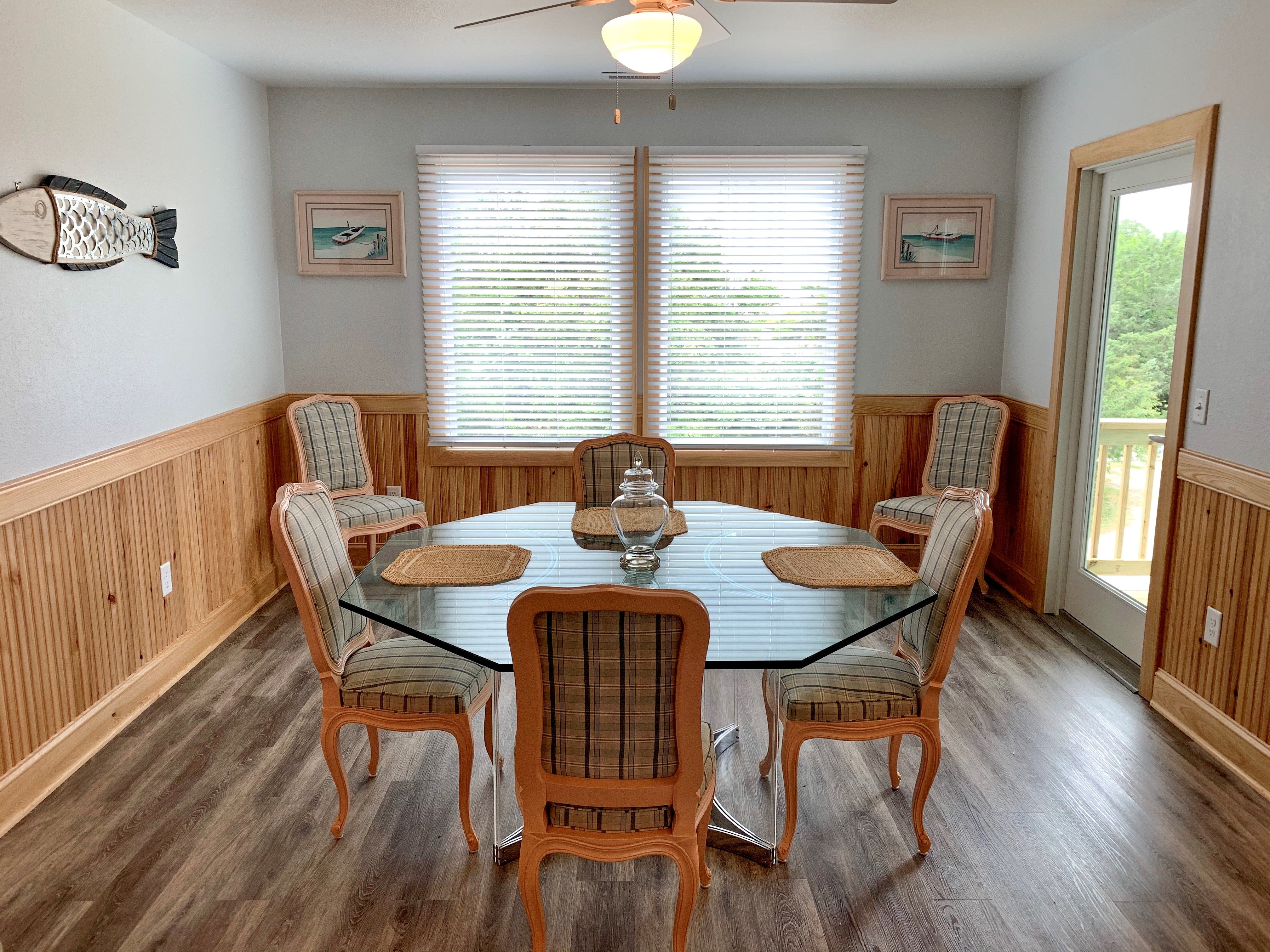 Dining Area, Second Floor with Deck Access