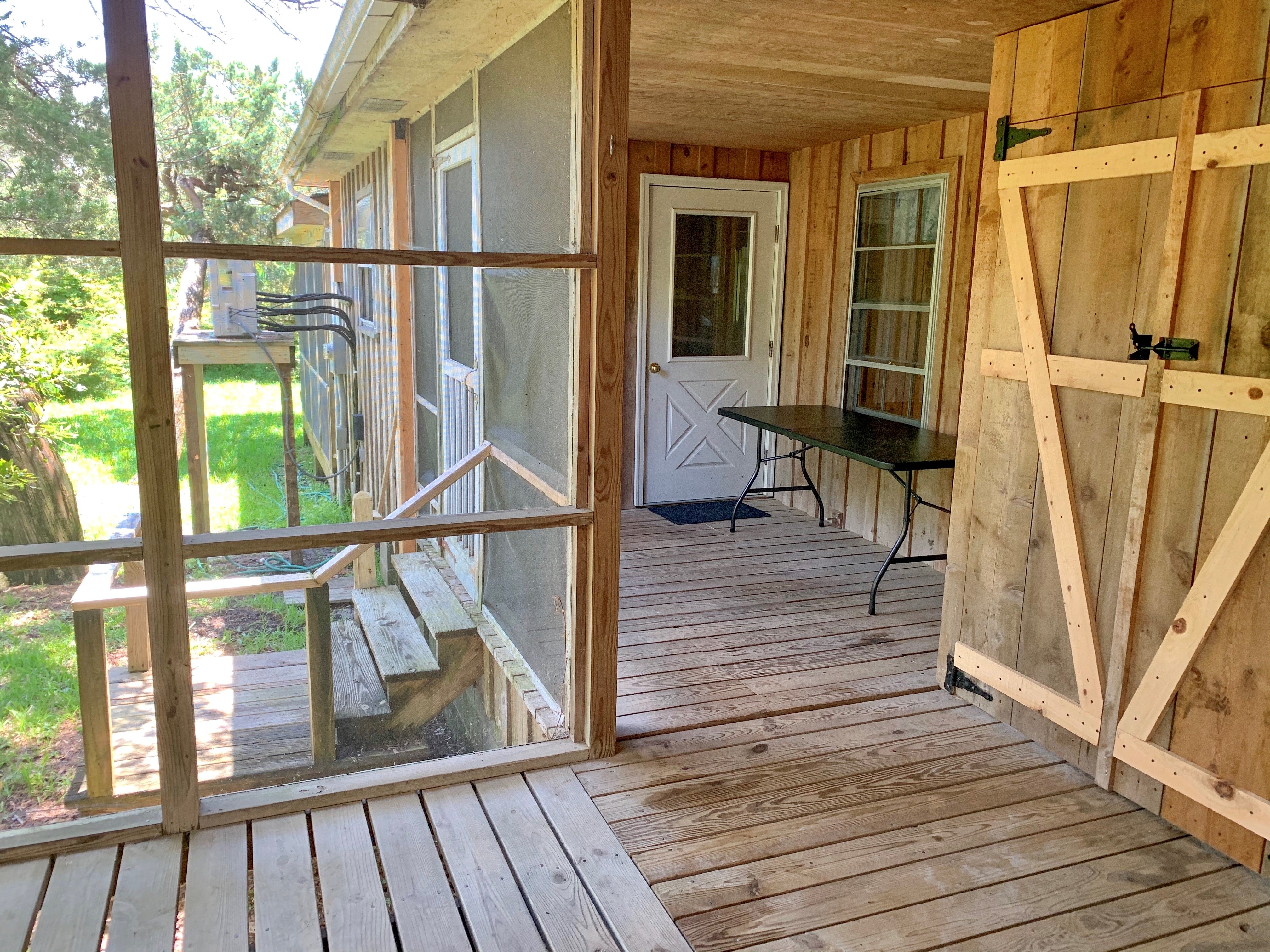 Side Screened Porch