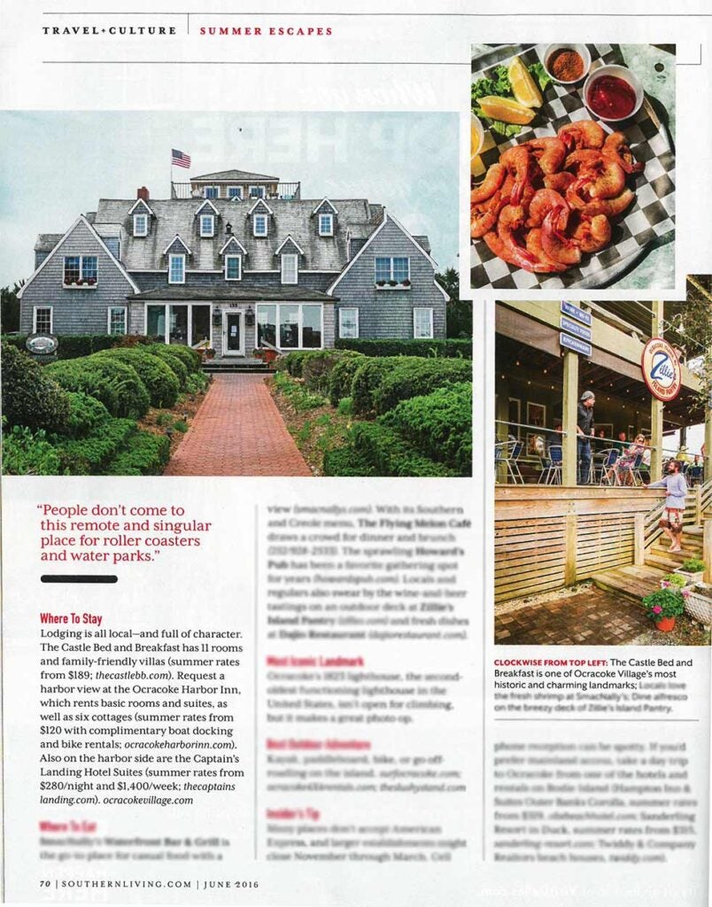 Castle in Southern Living Magazine