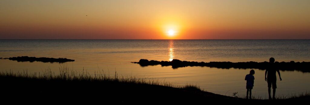 Sunset on Ocracoke