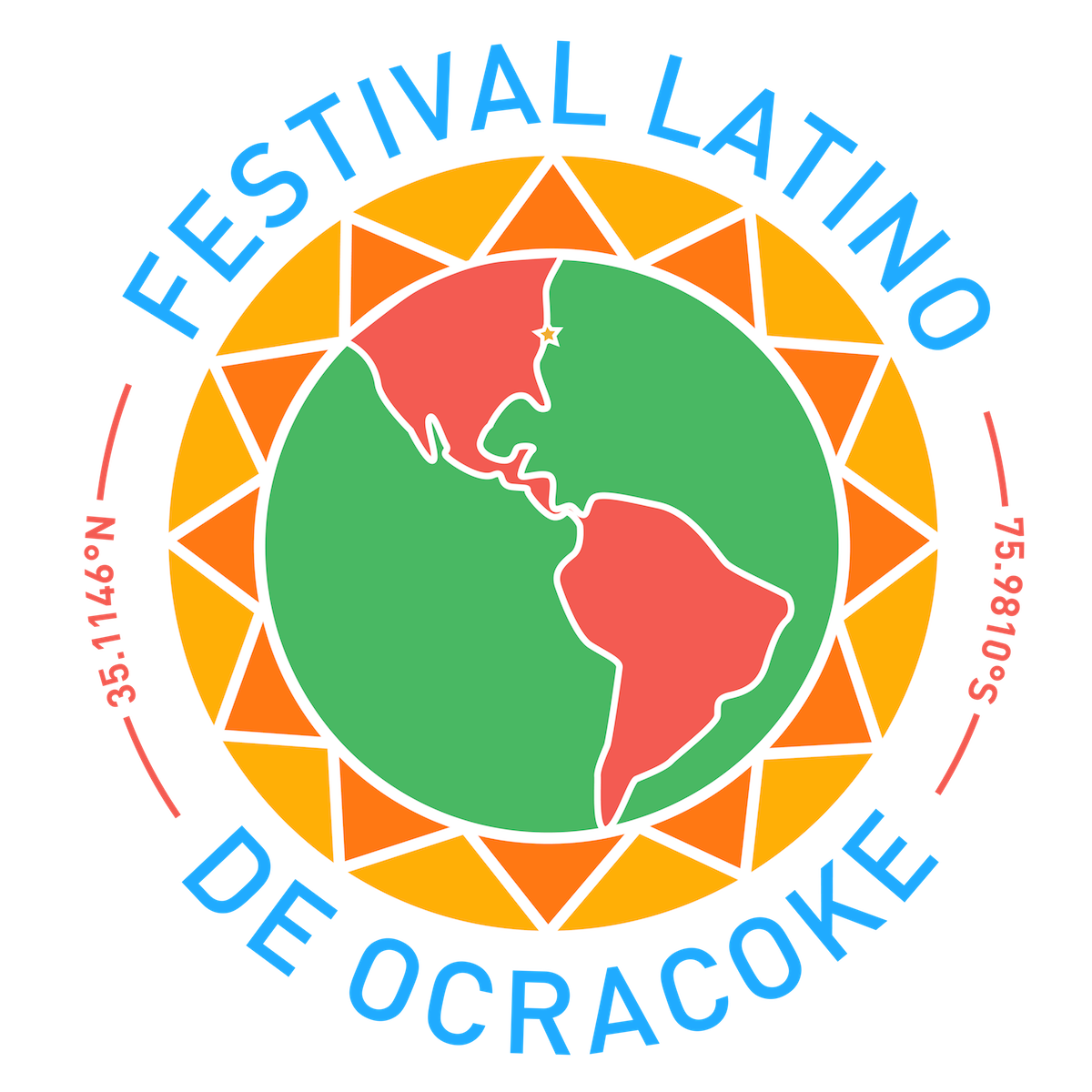 Festival Latino Logo Ocracoke